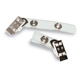 Badge Straps w/Clip, Vinyl, 3/8w, 100/Box