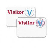 CLine Times Up! SelfExpiring Time Sensitive OneDay Visitor Badges BADGE,1DAY,TIMEUP,SPOT (Pack of4)