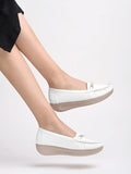 Shoetopia Women'S Flat Loafers White,White,9,B0CVBCGB64