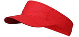Zacharias MenS & WomenS Cotton Sunshade Golf Sun Visor Cap Hat (Red_Free Size) (Pack Of 1)