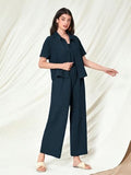 Toplot Jumpsuit For Women || Coordset For Women || Co Ord Western (Jump-Suit-5225-Teal-M),Teal,,B0DSW94H3V