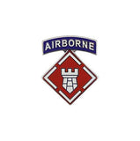 Army 20th Engineer Brigade CSIB With Airborne Tab