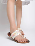 Shoetopia Women'S Zip Sandal,White,5,B0CKXP3L1P