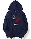 Adro Men'S Fleece Hooded Hoodie (H-M-Sto-Nb_Navy_2Xl)