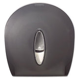 Georgia Pacific 59009 Jumbo Jr. Bathroom Tissue Dispenser 10 5/8 x 5 1/2 x 11 3/8 Translucent Smoke