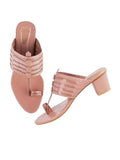 Shoetopia Women'S Girls-Kh-5555 Heeled Sandal-6 Kids Uk (Girls-Kh-5555-Peach)-Eu39,Peach,6,B0D4VSW9XR