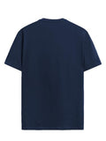 Adro Men'S Solid Regular Fit T-Shirt (Rn24-Gok-Nb_Navy Blue