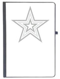 Udnag Ruled Notebook Diary Star | Drawing, [A5 80Pages 80Gsm]