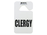 Vehicle Hang Tag for Clergy A Car Parking Hang Tag Auto Accessories