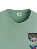ADRO Tshirt for Men | Anime T Shirt for Men | 100% Cotton Tshirt | Graphic Printed T-Shirt | Chest Printed Tshirt | Spiderman Tshirt | T-Shirts| RN24-STICK-SPID-PT-XL Pista,Pista