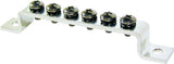 Blue Sea Systems Groundng Bus Bar, 6 x #832 Screws