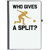 Udnag Ruled Notebook Diary Gaming | Who Gives A Split ?, [A5 80Pages 80Gsm]