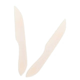Uonlytech 2pcs Genuine Bone Folder Tool for Paper Crafting Scoring Folding and Creasing Versatile Bone Scraper for Scrapbooking