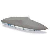 Carver 77119F-10 Styled-to-Fit Boat Cover for V-Hull I/O Runabout Boats (Including Euro-Style) with Windshield and Hand or Bow R
