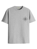 ADRO Tshirt for Men | Printed T Shirt for Men | 100% Cotton Tshirt | Graphic Printed T-Shirt | Chest Printed Tshirt | Unisex Tshirt | T-Shirts Men| RN24-STICK-COMP-GR-2XL Grey,Grey