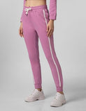 Fyltr Women'S Joggers With Side Tape Detailing - Elasticated Waistband | Contrast Drwacord | Elastic Hem,Cotton Candy Blush,Cotton Candy Blush,28