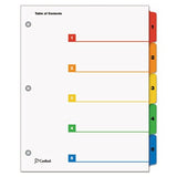 Cardinal OneStep Numbered Index System
