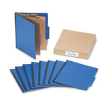 ACCO PRESSTEX ColorLife Classification Folders FOLDER,PRSTX,6SEC,LTR,DBL (Pack of2)