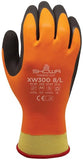 SHOWA XW300 Insulated Winter Work Gloves, ANSI A5 Cut Resistant, Thermal Crinkle Grip for Cold Storage & Construction, -30F Rate
