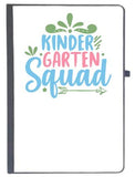 Udnag Ruled Notebook Diary Teacher Student | Kindergarten Squad Copy (Black, A5, 80Gsm) 80 Pages