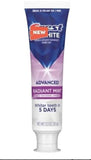 (2 Pack) White Advanced Radiant Mint Teeth Whitening Toothpaste, 3.3 oz