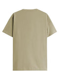 Adro Men'S Solid Regular Fit T-Shirt (Rn24-Byo-Be_Beige