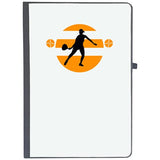 Udnag Ruled Notebook Diary Tennis | Being Number Two Sucks, [A5 80Pages 80Gsm]