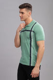 Adro Men'S Solid Regular Fit Polo Shirt (Pnop24-L1-Ptnbwh_Pista,PistaApparel,XL