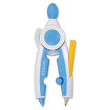 Wholesale CASE of 25 Acme Westcott Microban Antimcrbial Student CompassCompass, w/ Microban, Retractable Point, Assorted