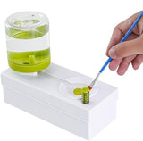 Paint Brush Cleaner Rinser with Drain & Water Circulation | Brush Cleaning Bucket for Acrylic, Watercolor, Oil Painting | Paintb