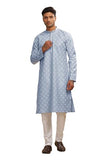 Be Active Men'S Cotton Regular Kurta (C-599-1_Blue