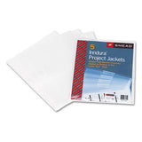 Poly Translucent Project Jackets, 5/Pack [Set of 2]