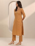 Libas Women'S Cotton Blend Kurta Sets (400519 Beige M