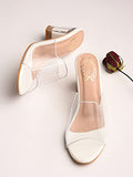 Shoetopia Women'S Slip-On Sandal-Eu39 /Uk6,White,6,B0BSC8QVKN