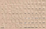 Braille Keyboard Stickers for the Blind and Visually Impaired