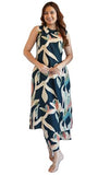 Gosriki Women'S Rayon Viscose Printed A-Line Kurta With Palazzo (Sadika Green-Gs_L_Green_Large),Green,,B0F7QRS4GT