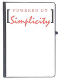 Udnag Ruled Notebook Diary Simplicity | Powered By Simplicity, [A5 80Pages 80Gsm]