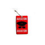 Pilot18 Aviator Pilot Red 3D Bag Tag For Captain Pilot