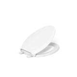 KOHLER K-35584 Cachet Recycled Plastic, Readylatch, Quiet-Close, Soft Close Elongated Toilet Seat
