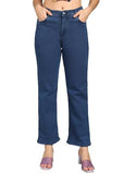 Nifty Women'S Denim Stretchable Straight Fit Jeans (1457_Bta_30_Medium_Blue_30)