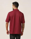 Leriya Fashion Men'S Regular Fit Shirt (Lf-Ms-6172_Red,RedApparel,L