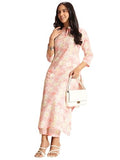 Gosriki Women'S Rayon Viscose Straight Printed Kurta With Pant (Barani Cream-Gs_M_Cream_Medium),Cream,,B0DT766W99
