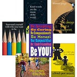 Wholesale CASE of 15 Trend Think Positively Poster Pack Think Positively Poster, 133/8x19, 6/PK