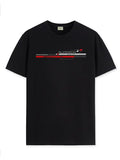 Adro Men'S Graphic Printed 100% Cotton T-Shirt - Regular Fit, Printed T-Shirts For Men (Rn24-Rac-Bl_Black_S)