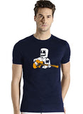 Adro Mens Graphic Printed T-Shirts (Rnr-M-Mmg-Nb_Navy_M)