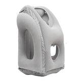 Zaego Inflatable Travel Pillow Polyvinyl Chloride Inflatable Travel Pillow, Airplane Neck Pillow Comfortably Supports Head And C