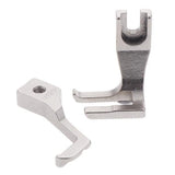 ATORSE 2xHinged Presser Foot Set for Industrial Sewing Machines 18 U192H U193K