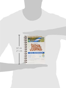 Strathmore 460-55 400 Series Visual Watercolor Journal, 140 Lb Cold Press, 5.5''X8'', 22 Sheets , White