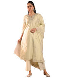Libas Women'S Chanderi Silk Kurta Set (49442