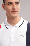 Adro Regular Fit Polo Tshirt In 100% Cotton Multi Color Polo Also In Plus Size_Pn24-L1-Rdwhnb-S